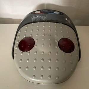 HOMEDICS FOOT PRO ULTRA MASSAGER WITH  HEAT MODEL AK-2 LUXURY FOOT MASSAGER